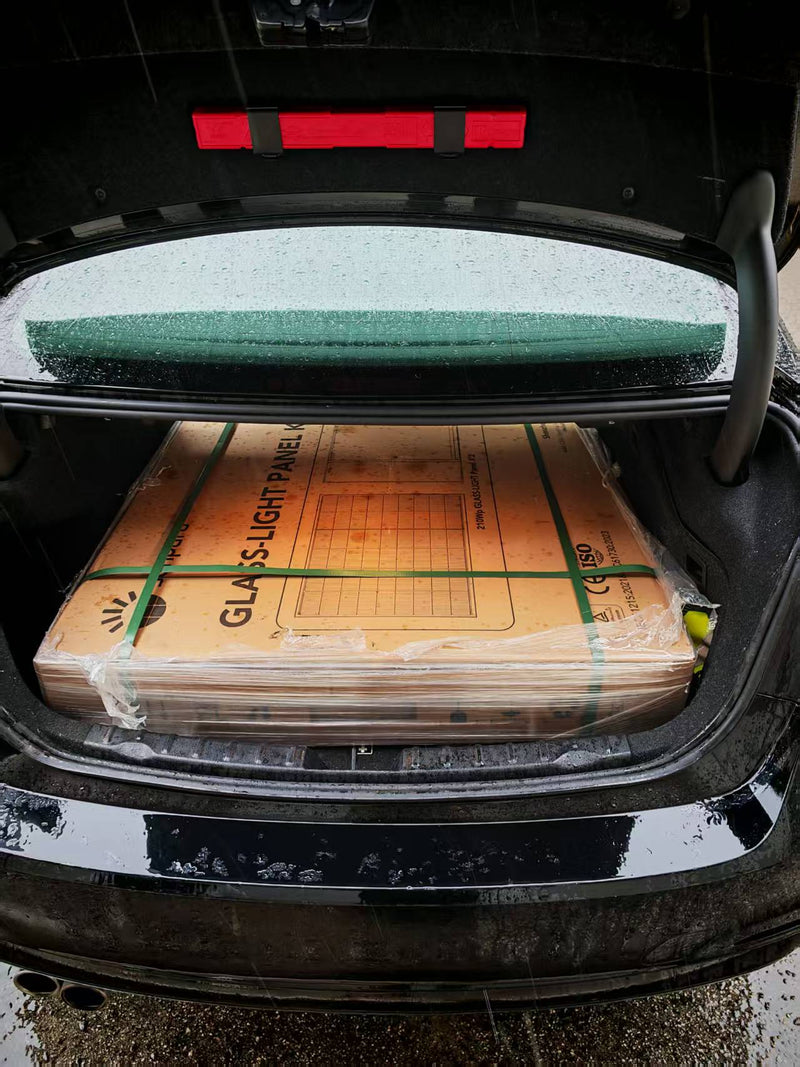 Load image into Gallery viewer, Light-Glass solar panels 210 Wp × 2