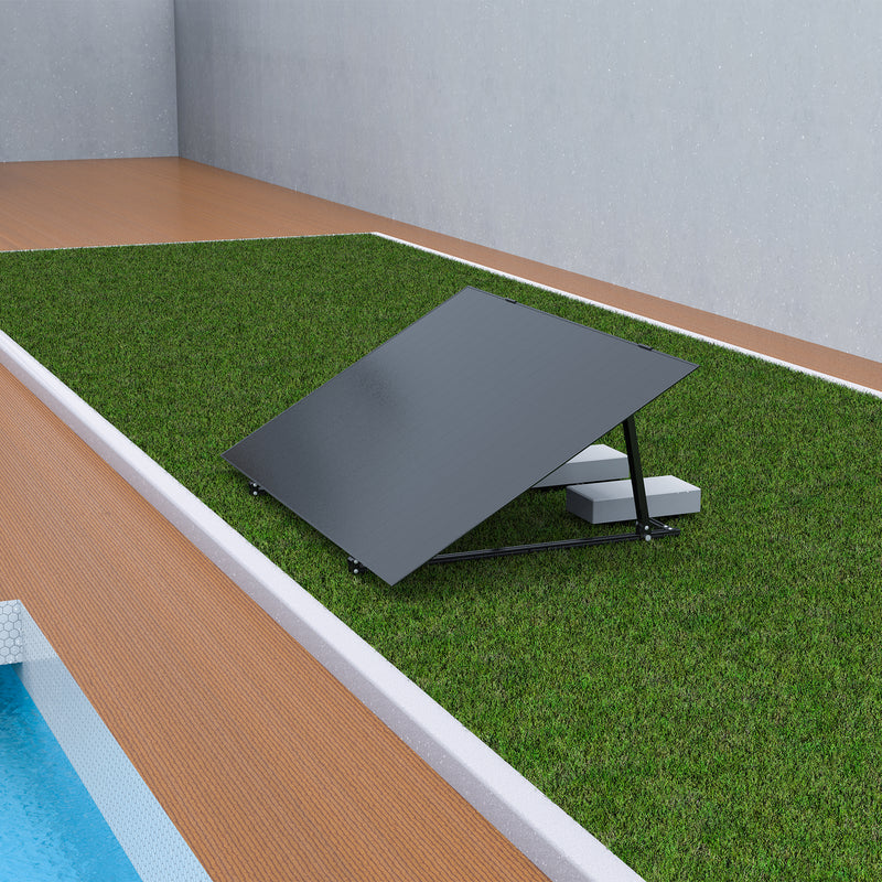 Load image into Gallery viewer, Light-Glass solar panels 210 Wp × 2