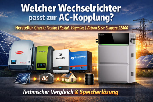 AC-gekoppelte Nachrüstung für Bestands-PV – mit dem Sunpura S2400