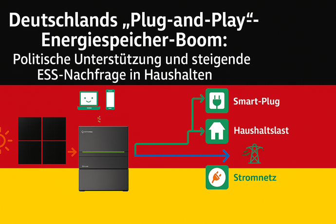 🇩🇪 Germany allows plug-and-play home storage – since April 17, 2025 