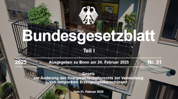 Solarspitzengesetz 2025 – Wendepunkt für Photovoltaik; Speicher in Deutschland