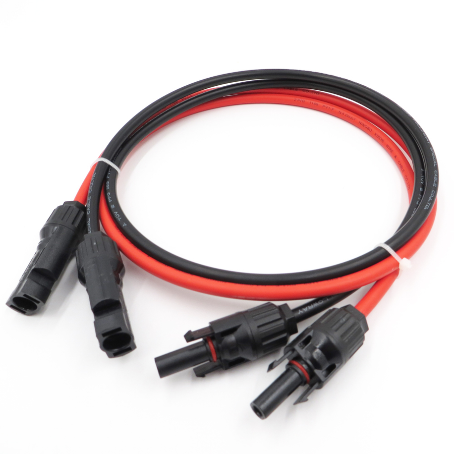 DC-Verlängerungskabel 3 m, 4 mm²