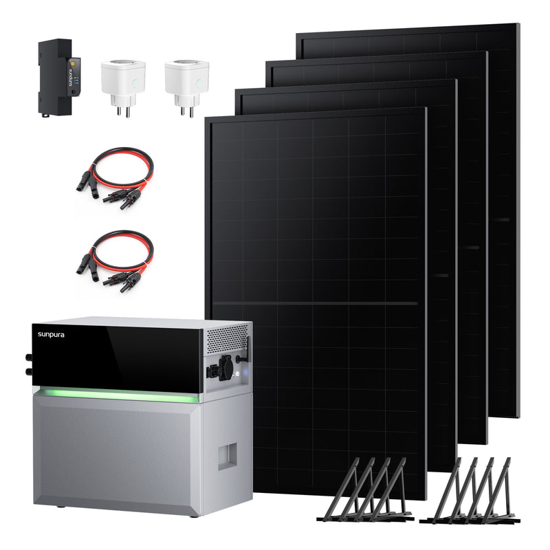 Load image into Gallery viewer, S2400 + Solarmodule 500Wp*4
