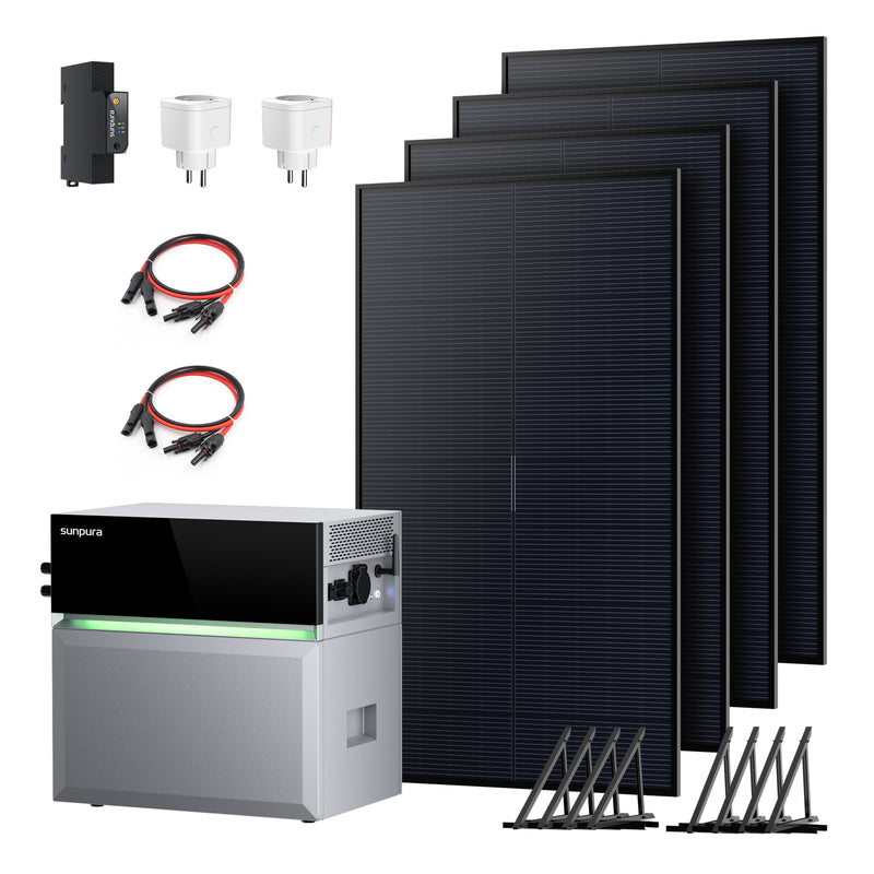 Load image into Gallery viewer, S2400 + Solarmodule 500Wp*4
