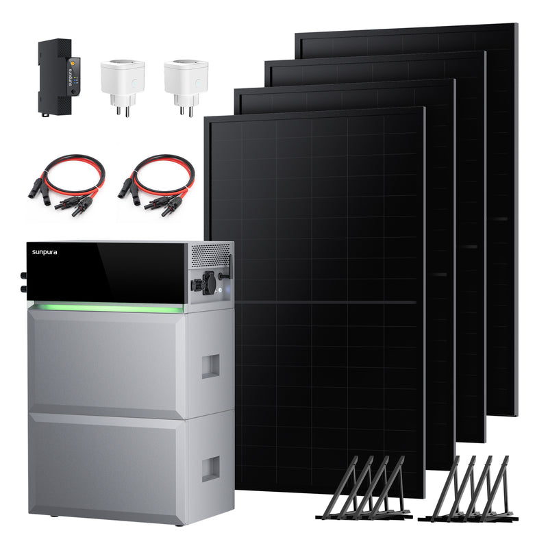 Load image into Gallery viewer, S2400 + Solarmodule 500Wp*4
