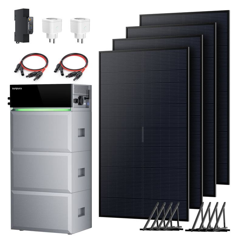 Load image into Gallery viewer, S2400 + Solarmodule 500Wp*4
