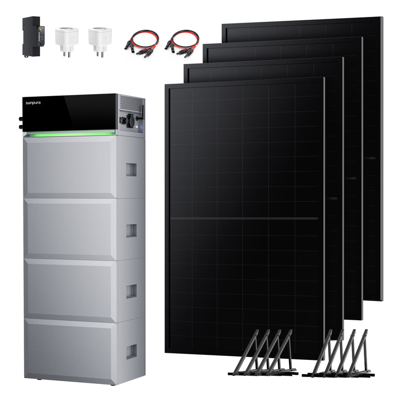 Load image into Gallery viewer, S2400 + Solarmodule 500Wp*4

