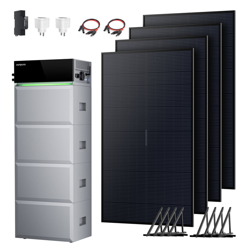 Load image into Gallery viewer, S2400 + Solarmodule 500Wp*4
