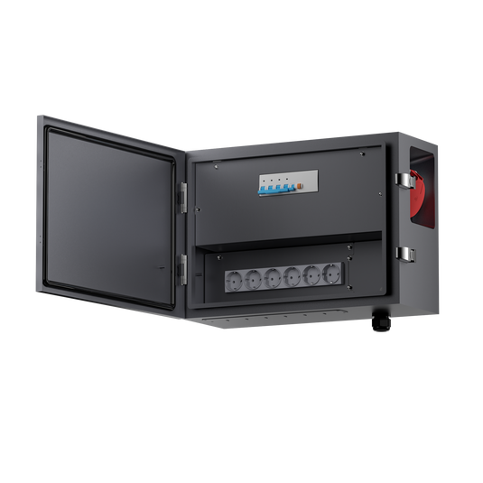 [Vorbestellen] Sunpura GridBox – On-Grid Parallel Box für S2400/S4800/S3000/S6000/U8000 | Bis zu 6 Speicher parallel verbinden | Einphasig & dreiphasig | Zentrale Leistungssteuerung