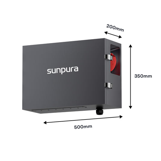 [Pre-order] Sunpura GridBox – On-Grid Parallel Box for S2400/S4800/S3000/S6000/U8000 | Connect up to 6 batteries in parallel | Single-phase & three-phase | Central power control