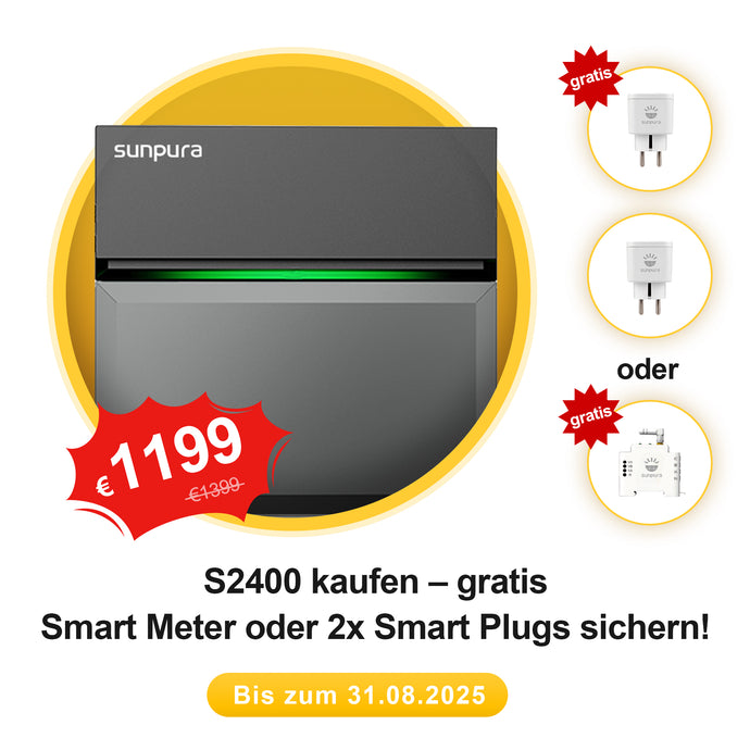 Sunpura S2400, energy box of the solar storage system 