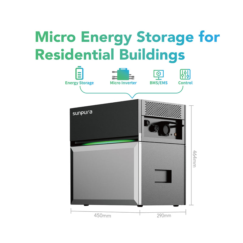 Load image into Gallery viewer, Sunpura S2400, energy box of the solar storage system A2400 + B2400 
