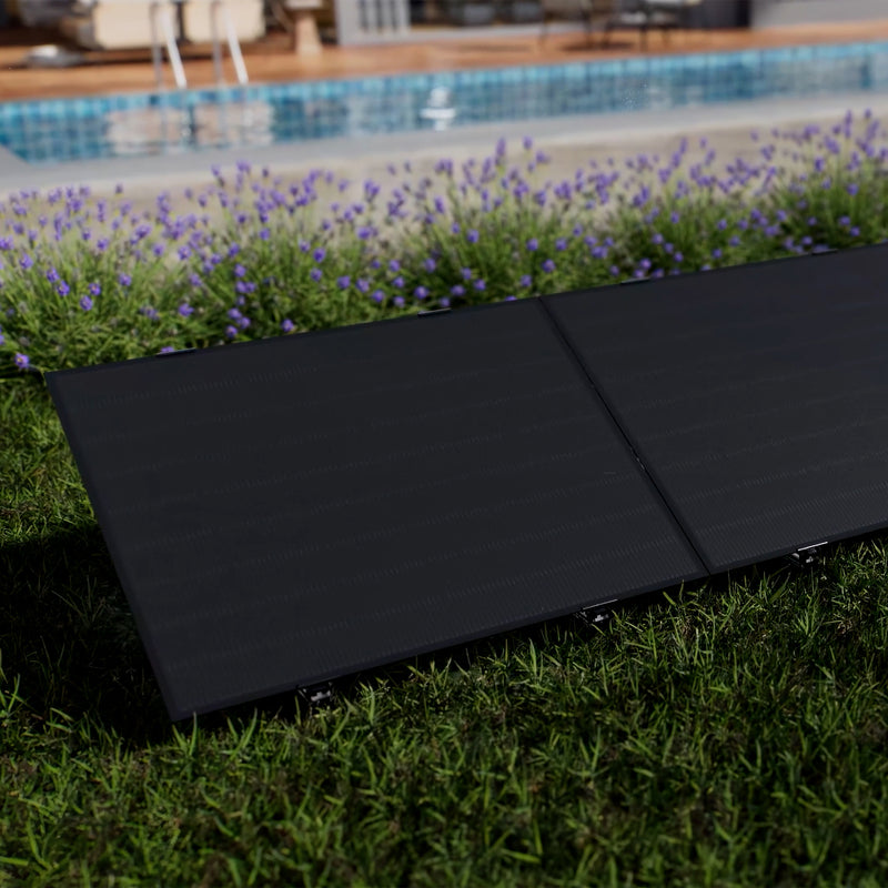 Laad de afbeelding in de Galerijviewer, Leichtstahl Solarmodul Set 210W x 2, N-Typ TOPCon 182 Wafer Vollschwarz
