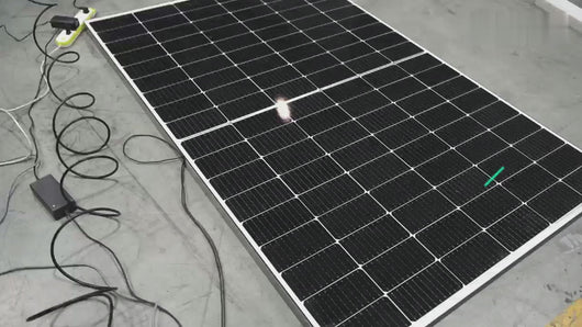 leichtglas solarmodule 210W x 2 review