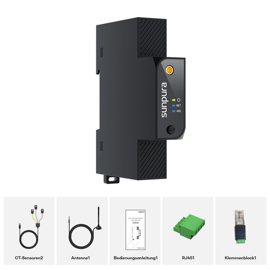 Sunpura Dual-Channel Smart Meter, 3 Phrase, 6CT, 75A